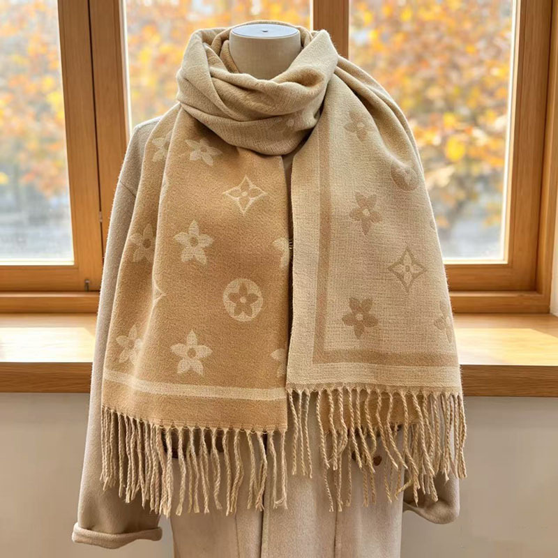 Stylowy damski szal z motywem  – Infinity Scarf Knit recenzja i cena