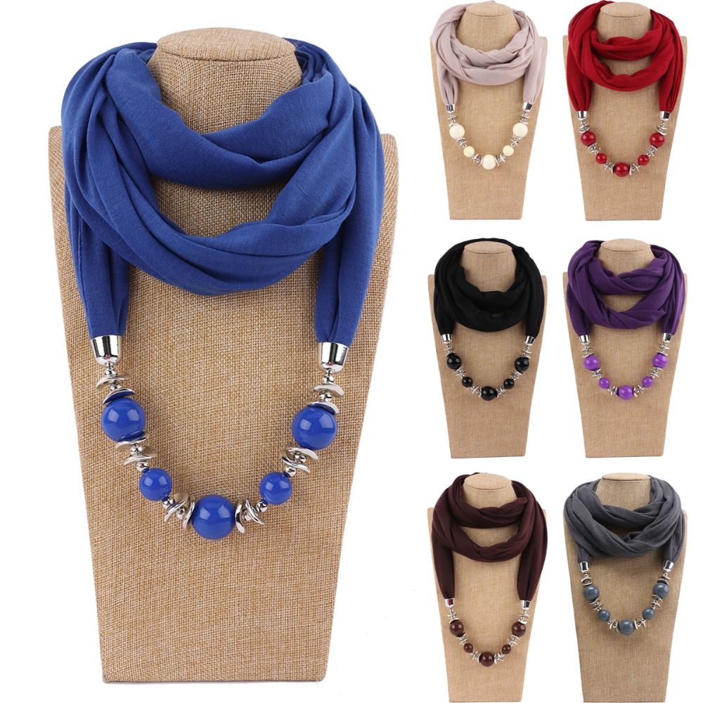 Modny szalik z szyfonu w jedno – Infinity Scarf Knit recenzja i cena