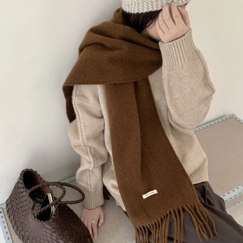 Koreańska wersja, elegancki, j – Muffler Men Wool recenzja i cena