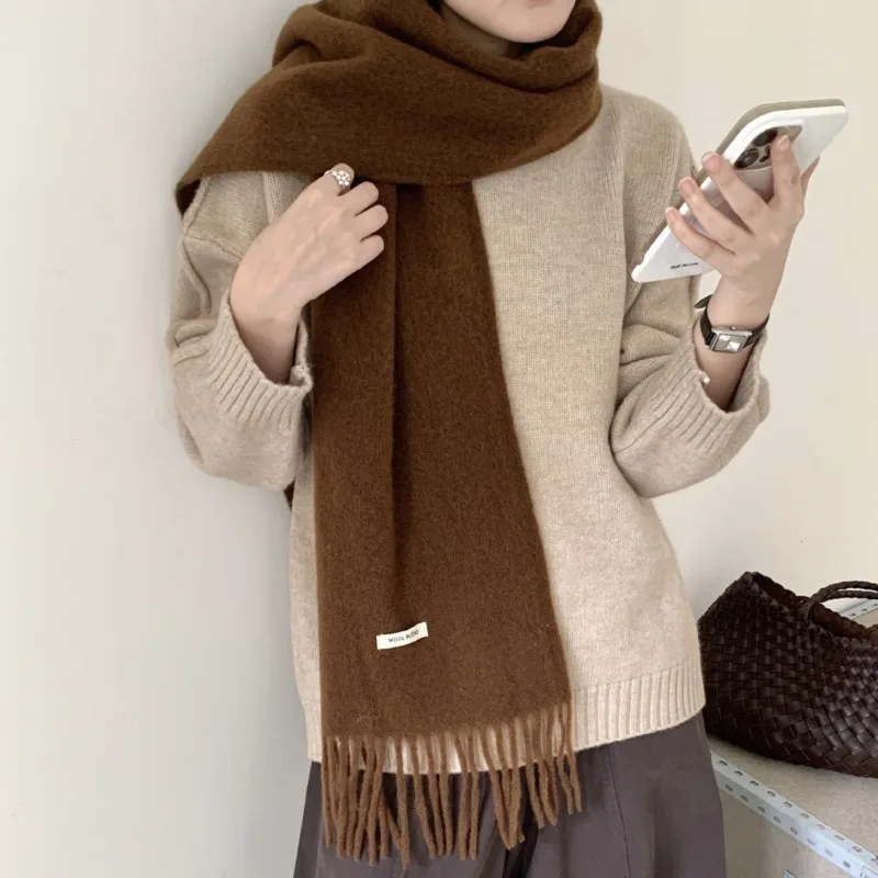 Koreańska wersja, elegancki, j – Muffler Men Wool recenzja i cena