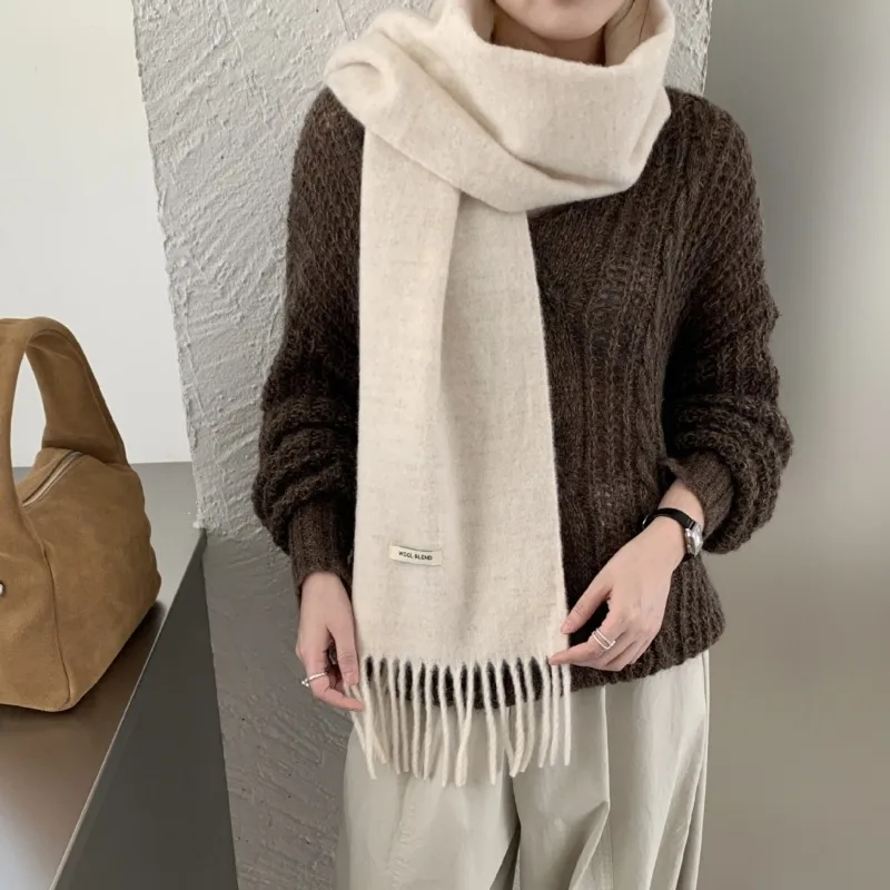 Koreańska wersja, elegancki, j – Muffler Men Wool recenzja i cena