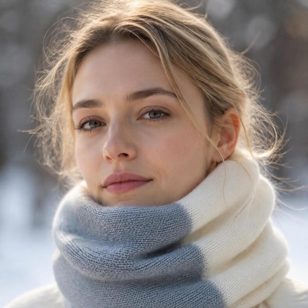 Miękki, elastyczny szalik z dz – Infinity Scarf Knit recenzja i cena