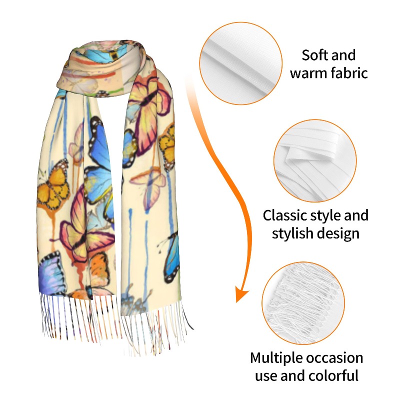 Retro Zimowy Szal Kaszmirowy z – Woven Scarf Blanket recenzja i cena