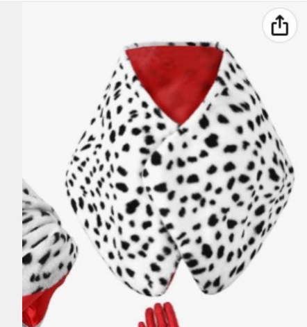 Kostium Cruella De Vil na impr – Face Scarf Mask recenzja i cena