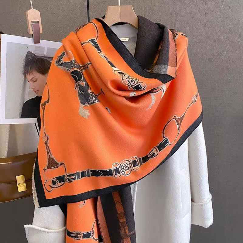 Szalik Retro Rider Horse Imita – Muffler Men Wool recenzja i cena