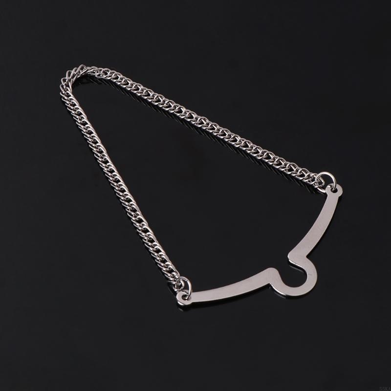 Metalowy klasyczny łańcuch kra – Tie Clip Silver recenzja i cena