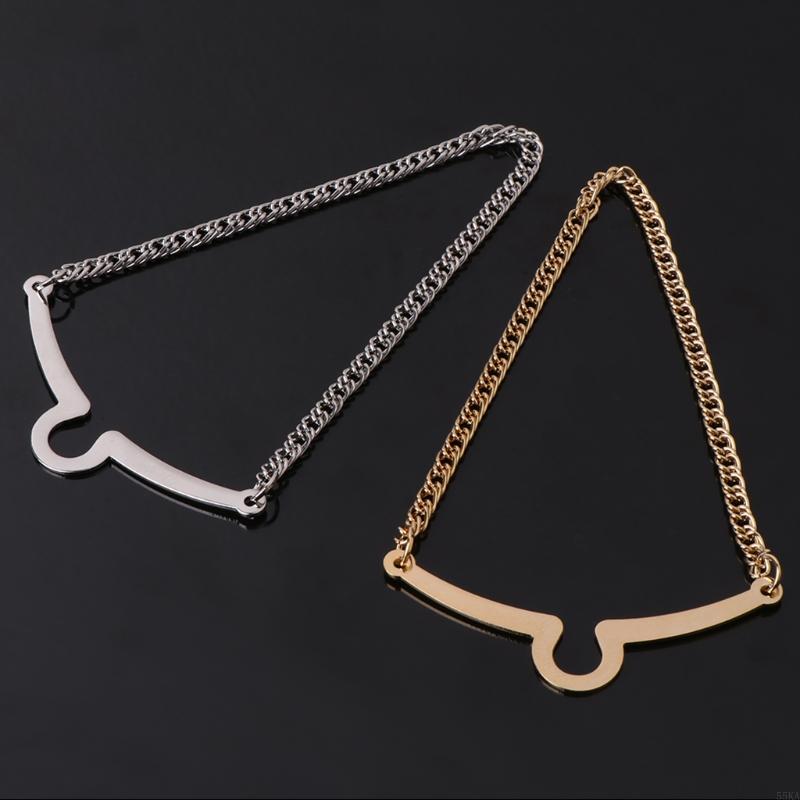 Metalowy klasyczny łańcuch kra – Tie Clip Silver recenzja i cena