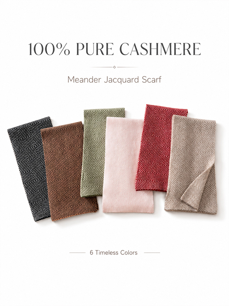 Szalik 100% Kaszmir, Szalik Ża – Muffler Men Wool recenzja i cena