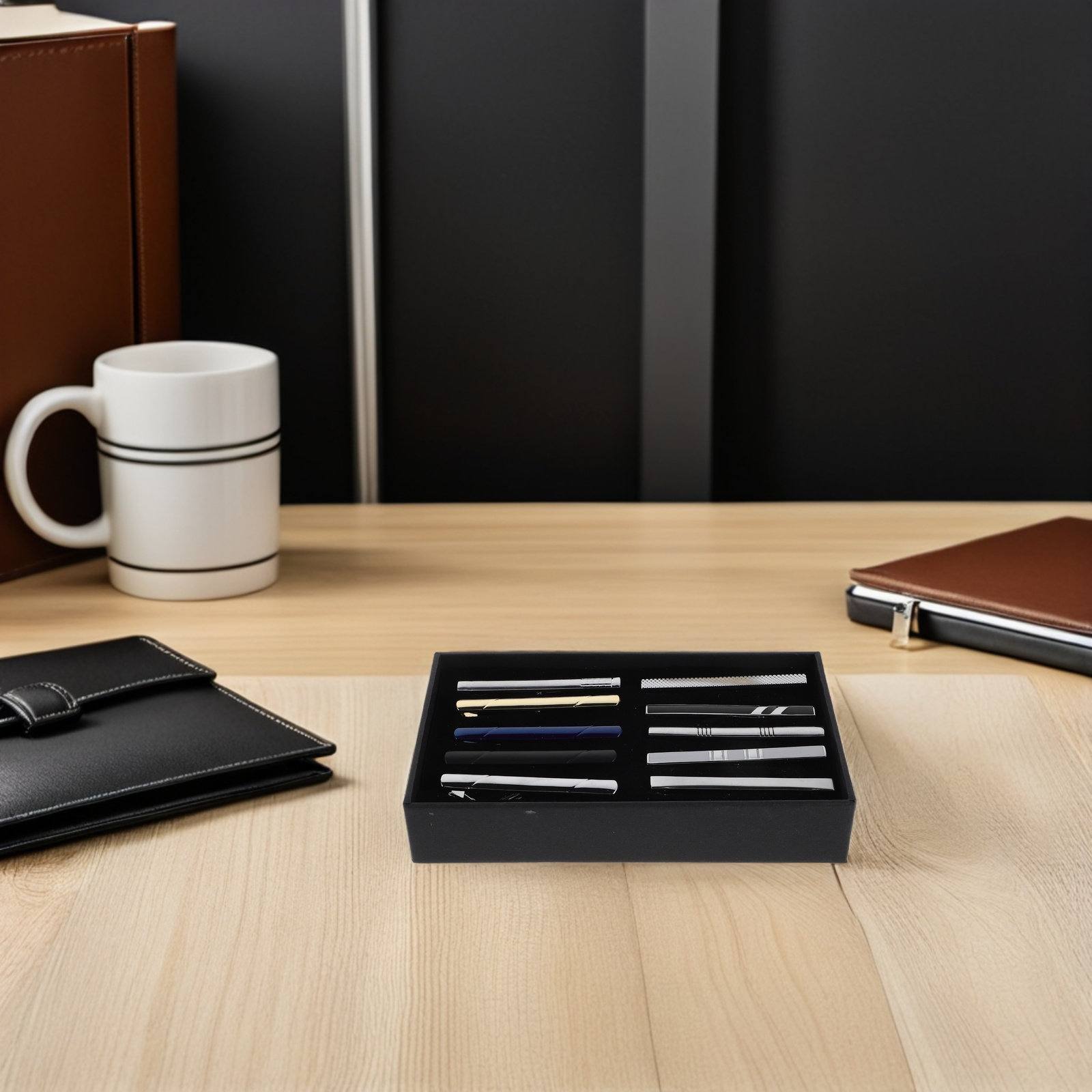 10 sztuk – elegancki zestaw me – Tie Bar Set Gift recenzja i cena